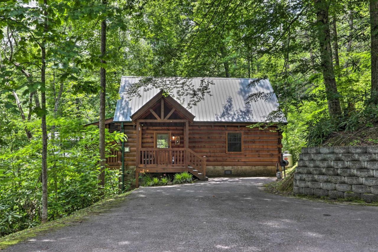 Gatlinburg Mountainside Escape With Deck And Hot Tub! Villa Eksteriør bilde
