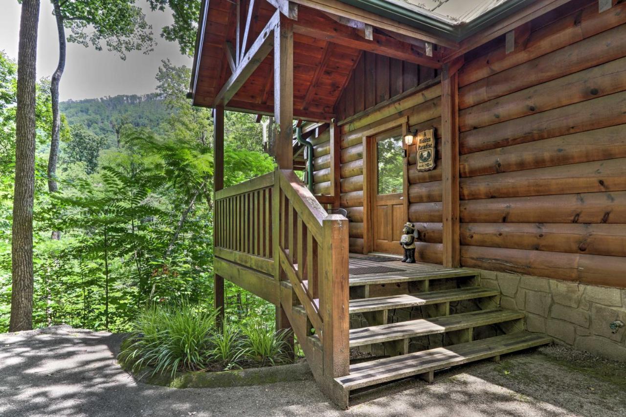 Gatlinburg Mountainside Escape With Deck And Hot Tub! Villa Eksteriør bilde